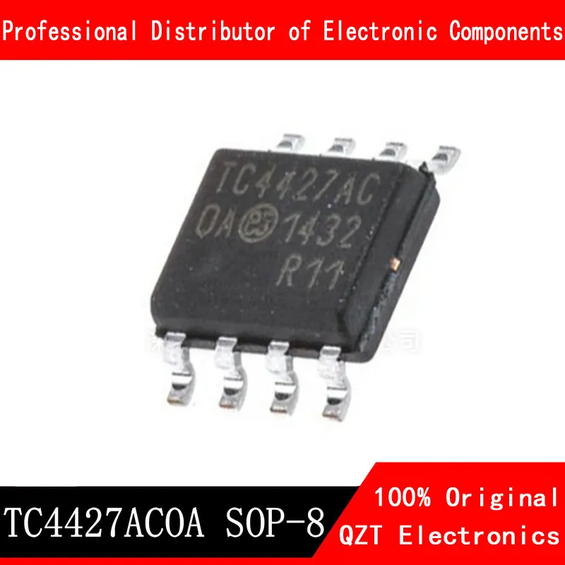10pcs/lot TC4427ACOA SOP-8 TC4427 SOP TC4427AEOA TC4427A MOSFET driver new original In Stock