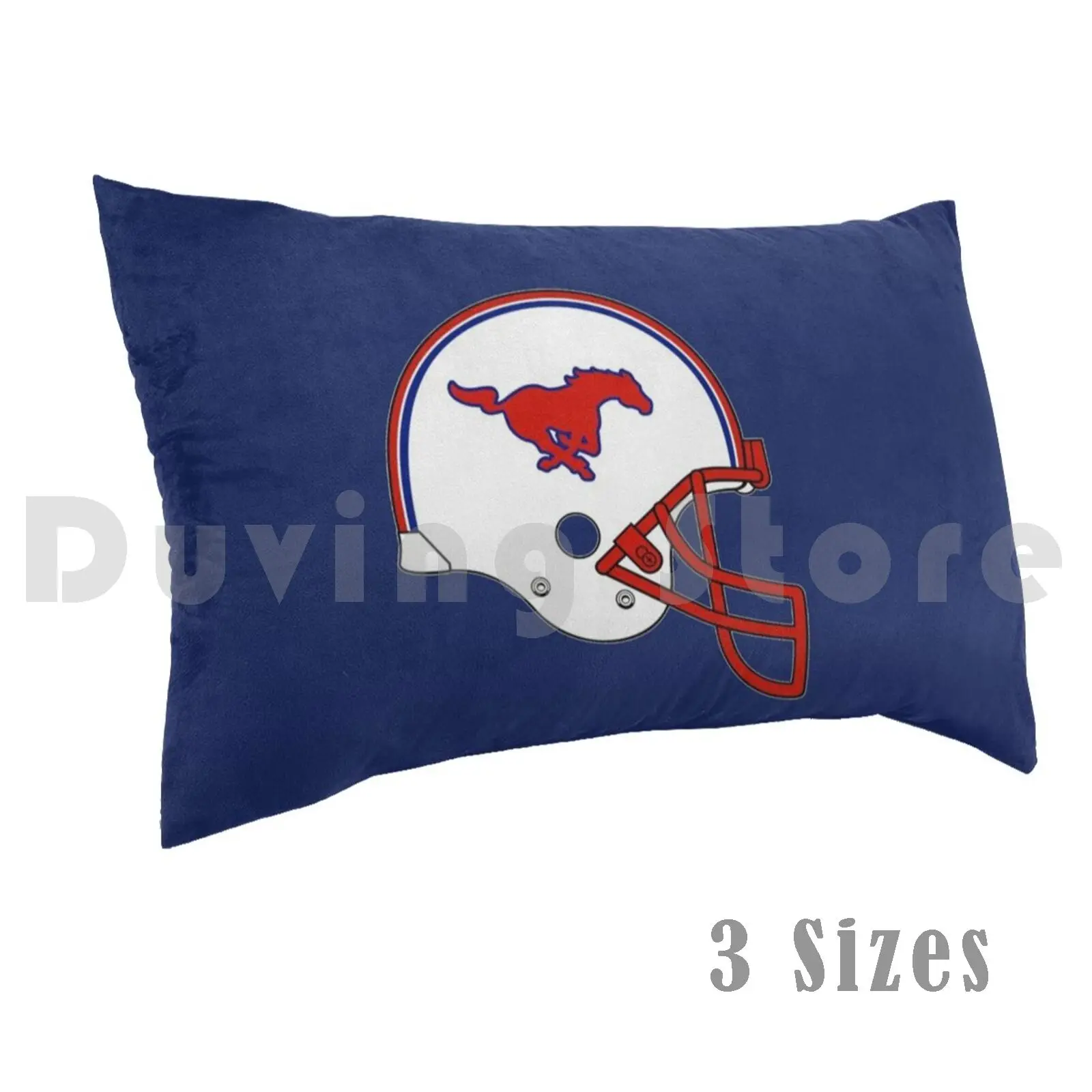 Smu Football Helmet Pillow Case Printed 35x50 Smu Football Foot Ball Southern Methodist University South