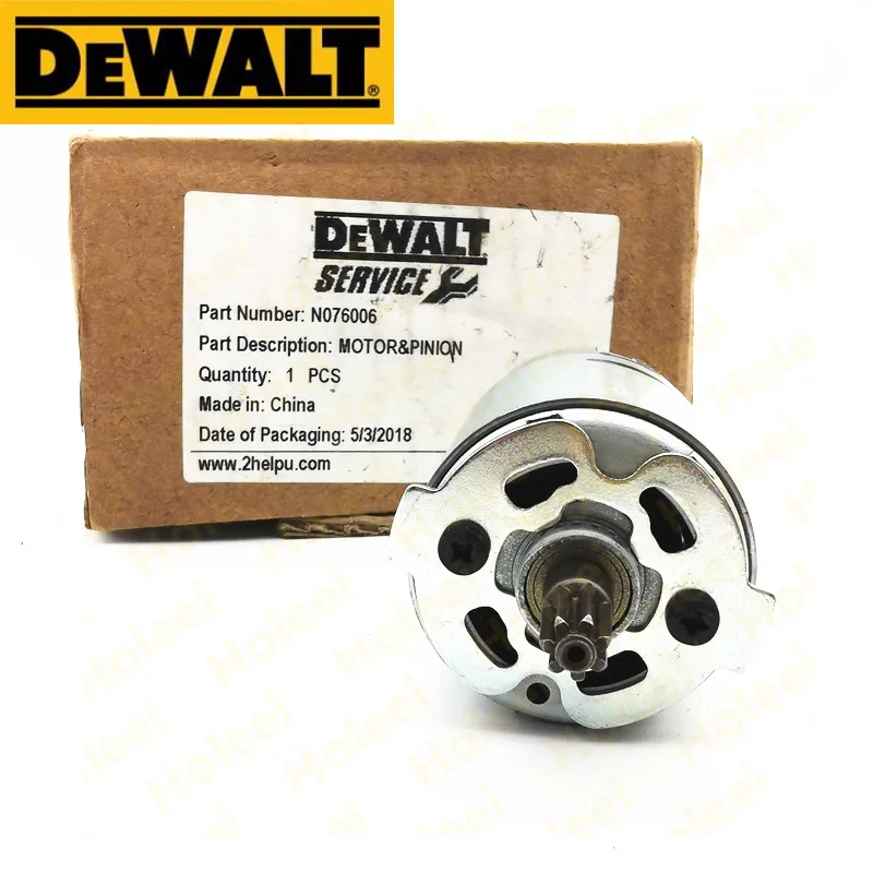 Bagian Alat Daya Bor Tanpa Kabel 7 Gigi Motor CCW15 N076006 N021162 untuk DeWALT 10.8V DCF815S2 DCF813 DCF815 DCF805 DCF813S2