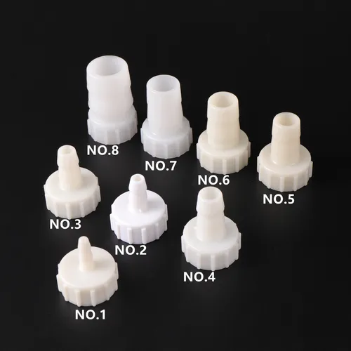 Imagen 2 del producto Adaptador de conector recto con púas, rosca hembra de 1/2 ""a 4/6/8/10/12/14/16/20mm, accesorios de tubería de drenaje, juntas de acuario para pecera, 1 ud.