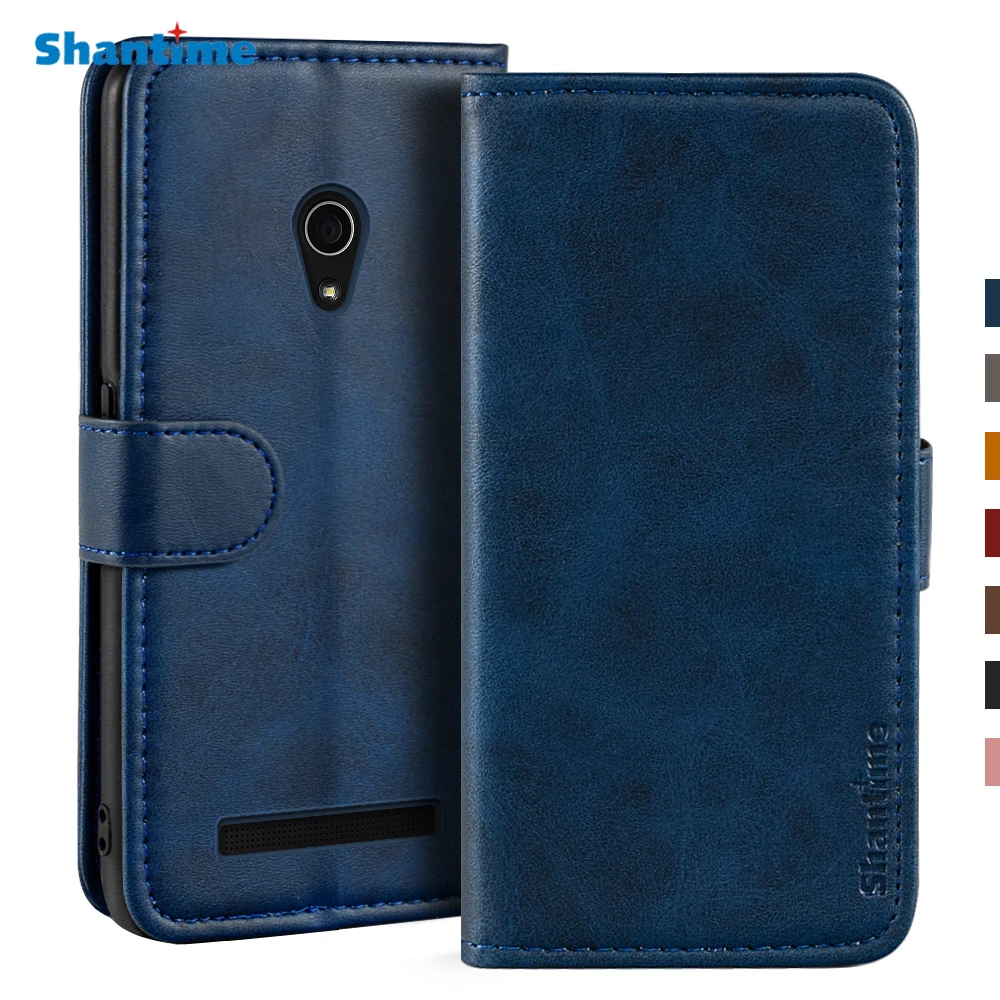 Case For Asus Zenfone 5 A500KL Case Magnetic Wallet Leather Cover For Asus Zenfone 5 A500KL Stand Coque Phone Cases