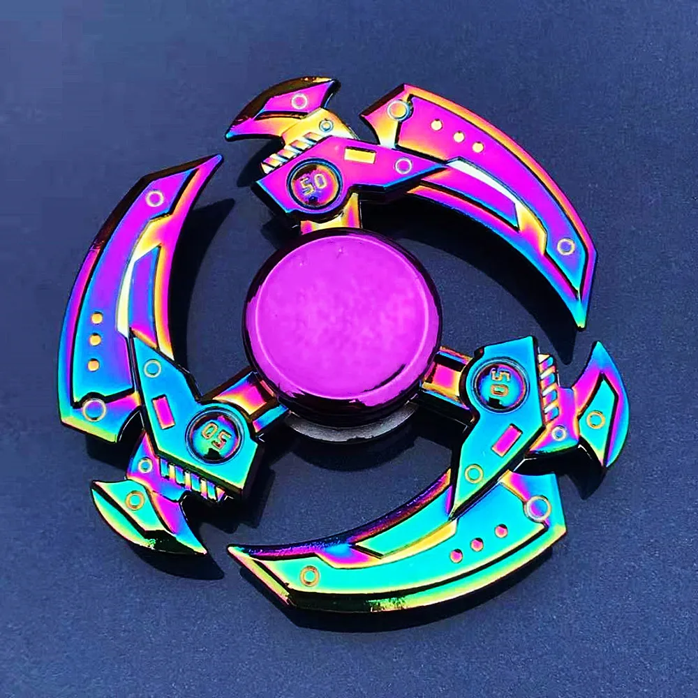 Nuovo in lega di zinco colorato Fidget Spinner di alta qualità anti-ansia Spinner giocattolo per Spinner Focus allevia lo Stress