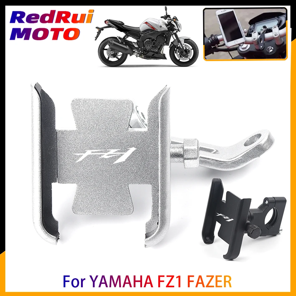 For YAMAHA FZ1 FZ-1 FZ 1 FAZER Universal Motorcycle Accessories handlebar Mobile Phone Holder GPS stand bracket