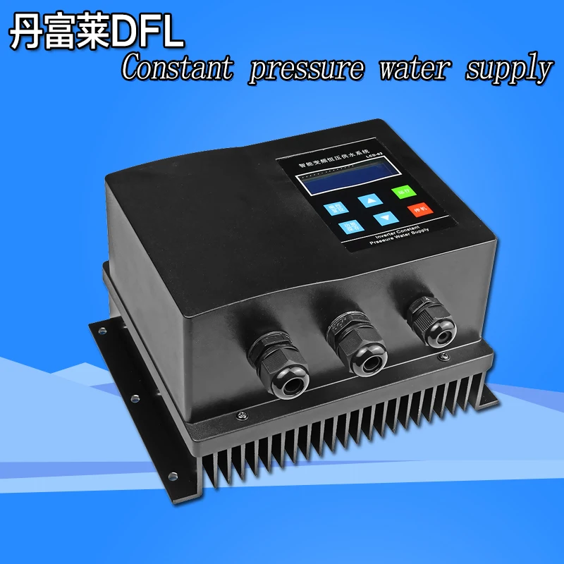 Constant Pressure Water Supply Inverter VFD Single Phase Output 3 Phase 220v 380v Controller Frequency Converter for Pump