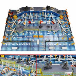 Nuovi modelli di aerei per aeroplani da 200 pezzi Playset e accessori giocattoli assemblati