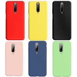 SUREH Nice cover for oneplus 8 Pro case man women yellow purple protective transparent 1+soft silicone cover for oneplus 8 case