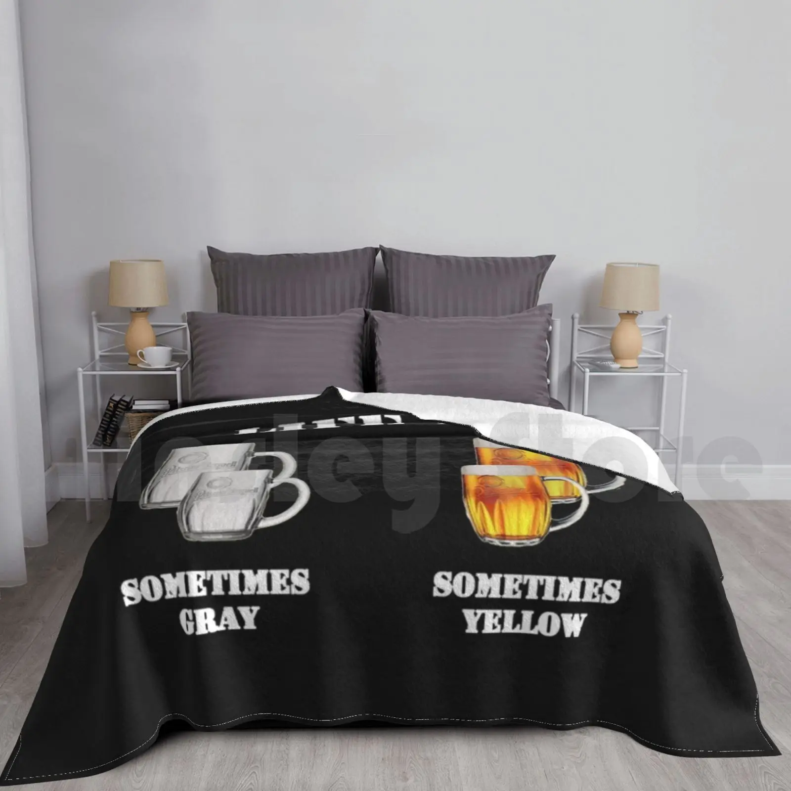 Beer Lover-Hangover Blanket For Sofa Bed Travel Crazy Great Funny Beer Lovers Hangover Cool Guinnes Irish