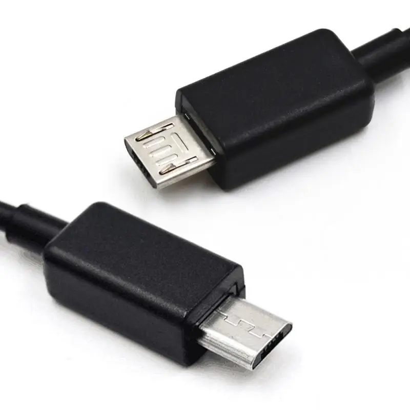 محولات محولات لوحة مفاتيح وماوس للأندرويد المصغّر USB ميناء لعبة كابل قرص أسود للهاتف المحمول