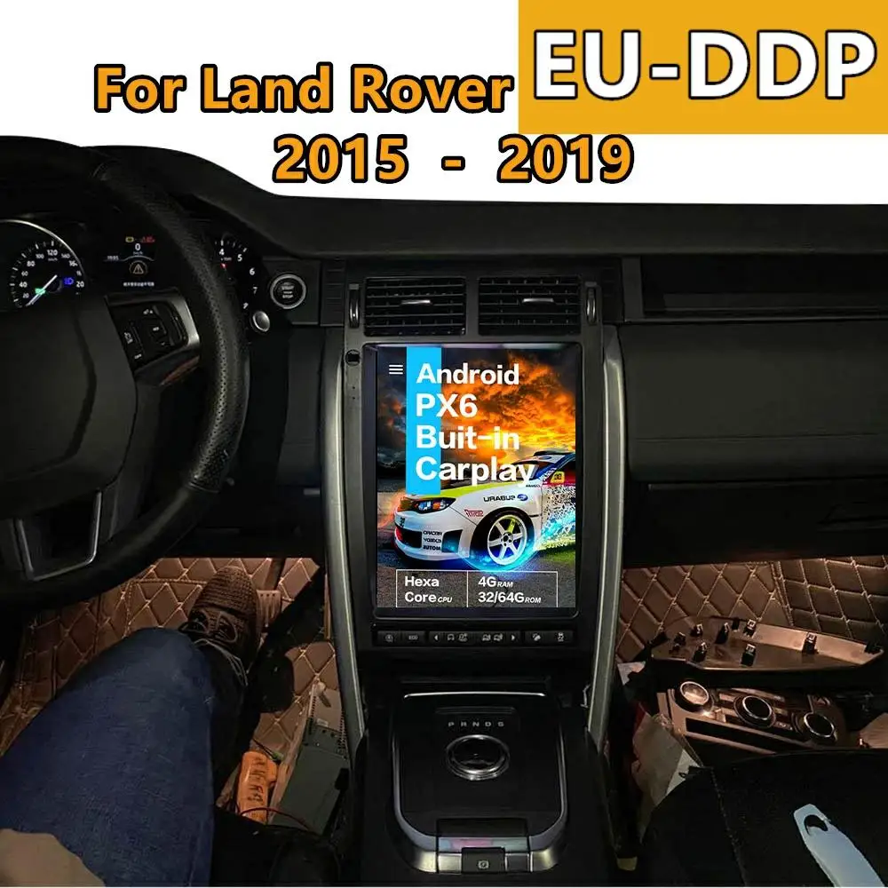 

Автомобильный мультимедийный плеер для Land Rover Discovery Android radio 2015 - 2019 PX6 tesla Stereo Audio autoradio GPS Navi Head unit