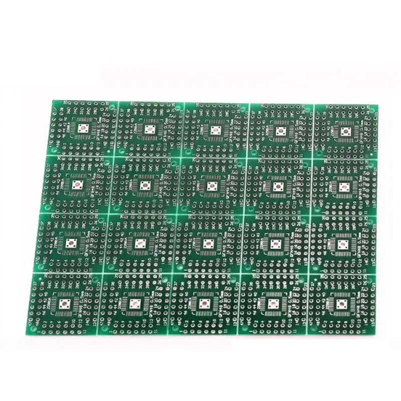 10PCS 0.5mm QFP44 LQFP48 QFN44 QFN48 turn DIP44 DIP Adapter plate