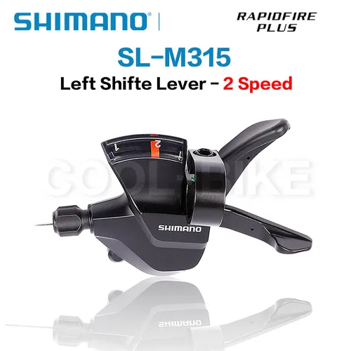Imagen 2 del producto SHIMANO Altus SL-M315 SL-M310 MTB palanca de cambios 2X7 2X8 3x7 3x8 2 3 7 8 14 16 21 24 S velocidad bicicleta de montaña palanca de cambios juego de gatillo