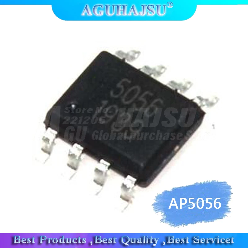 10PCS  AP5056 5056 IC battery management chip SOP8 patch new original