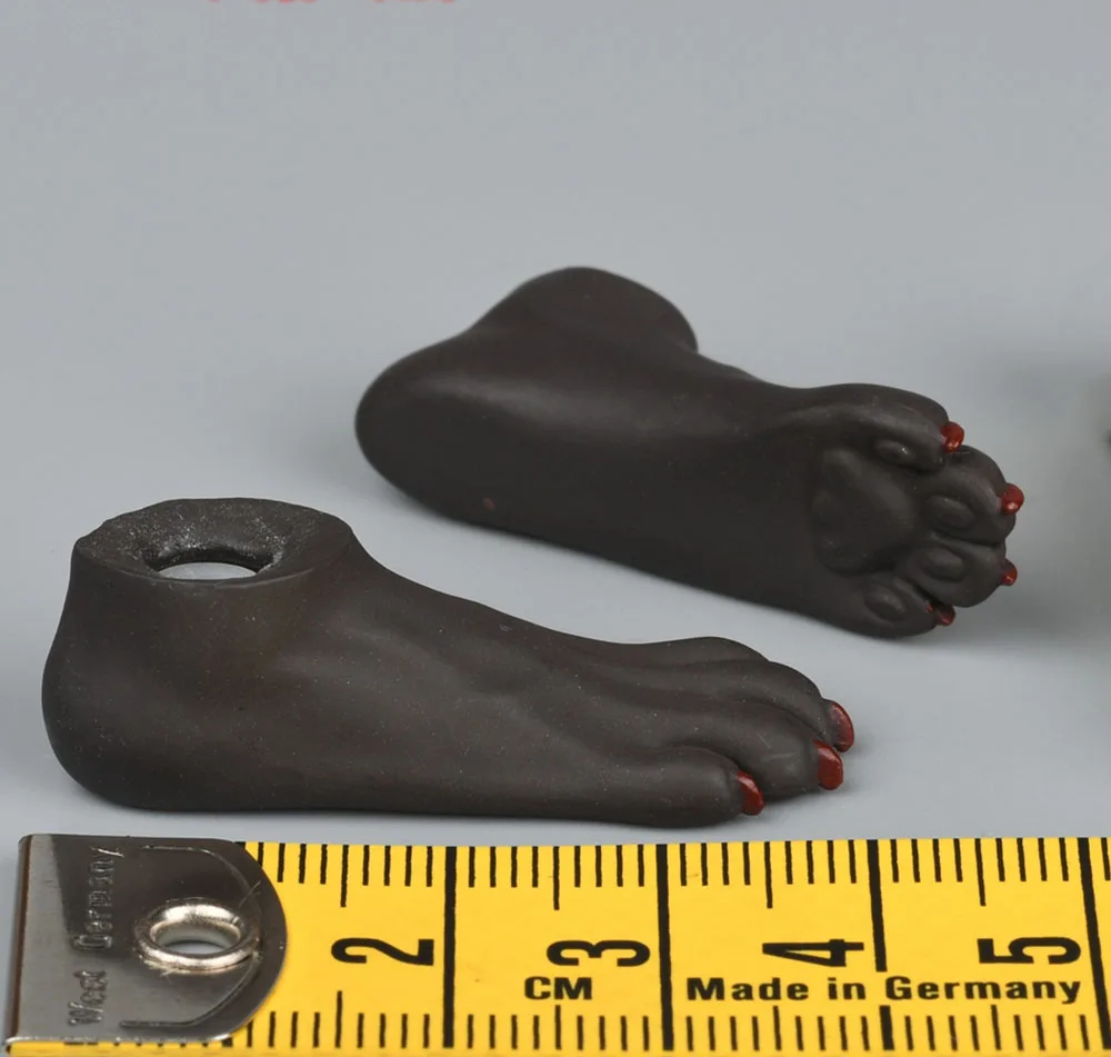 1/6 TBLeague PL2021-181 A Cat Goddess Bastet Black Version Foot Pawl Hollow Model Suit 12Inch Body Accessories