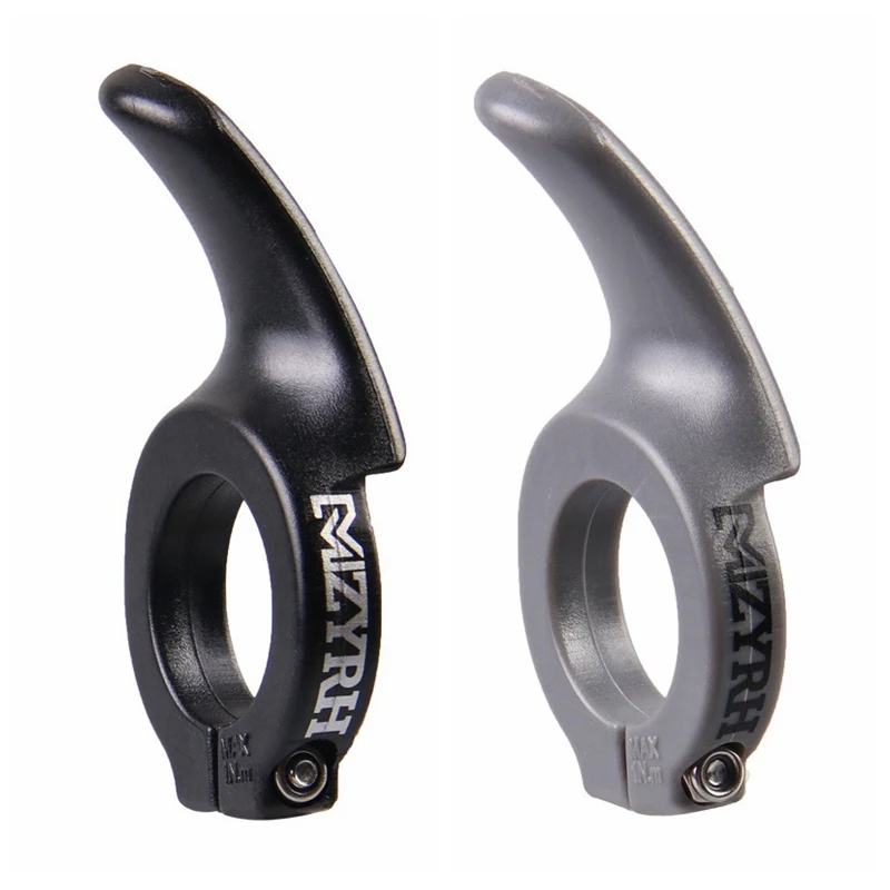 1Pair Bicycle Deputy Handle Plastic Anti-slip Cycling Bike Secondary Rest Handlebar Lightweight Handlebars With Lock Ring Kit