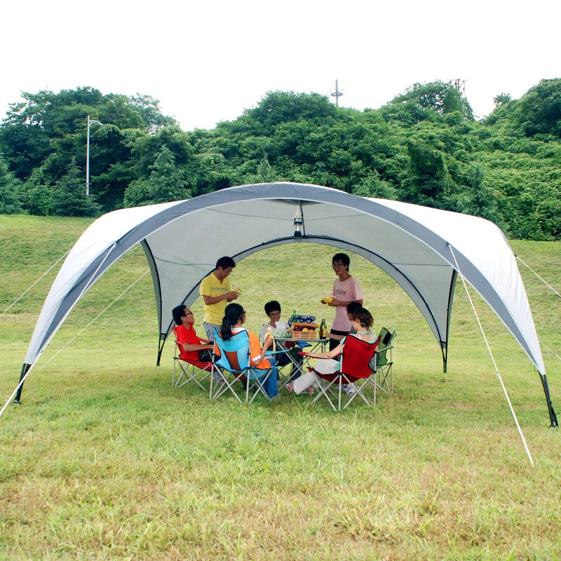 Quality 10 People Sunshade Tent Waterproof UV Isolation Beach Sun Shelter Outdoor Camping Activity Pergola Canopy Awning HT9100