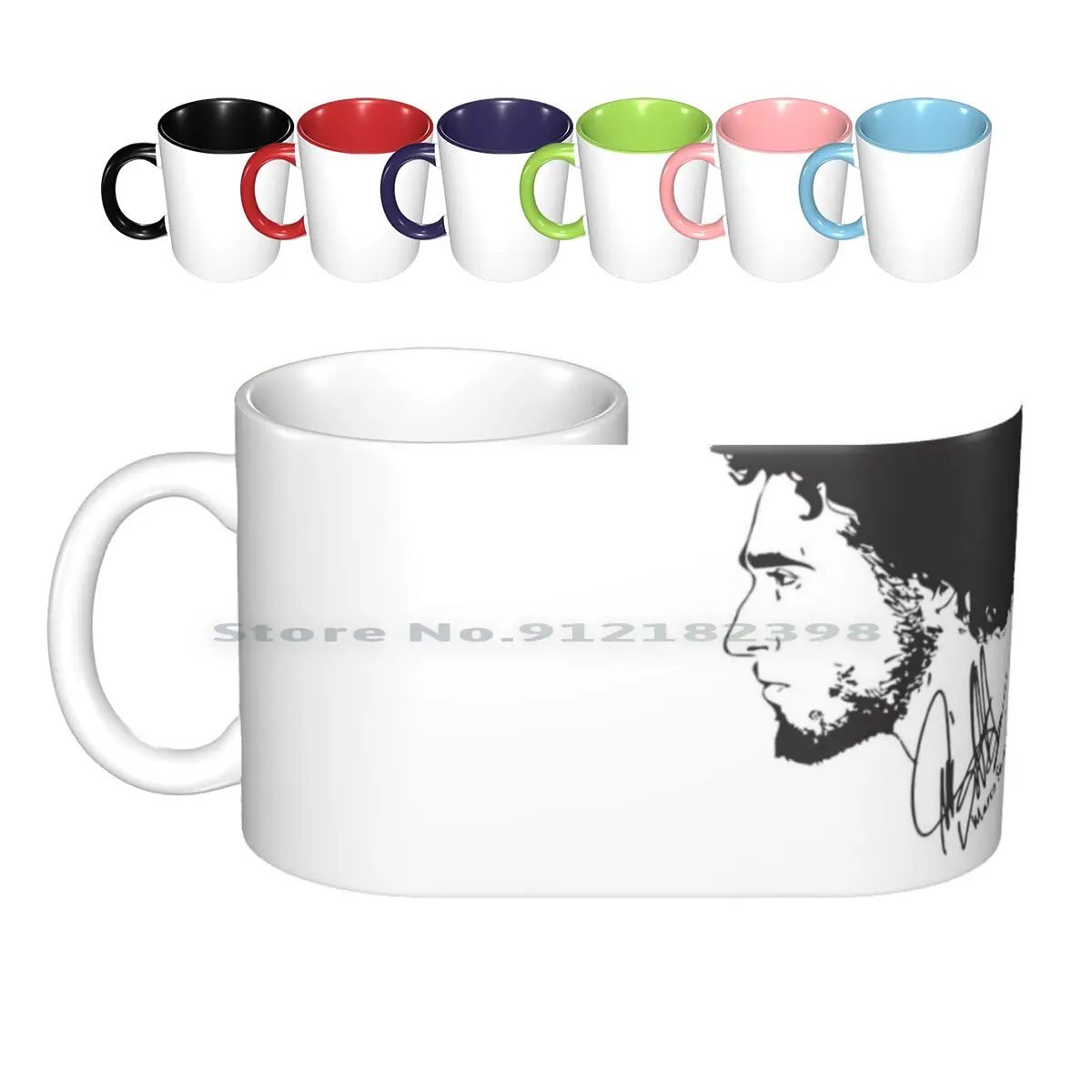 Marco Signature Ceramic Mugs Coffee Cups Milk Tea Mug Marco Simoncelli Marco Simoncelli Super Sic 58 Vale Rosi Rip Lorenzo