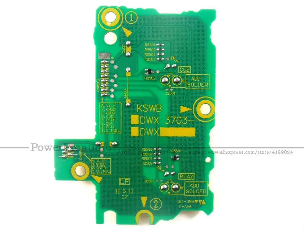 2x DWX3703 اللعب جديلة PCB التحكم KSWB آسى ل بايونير CDJ-2000NXS2 CDJ-TOUR1