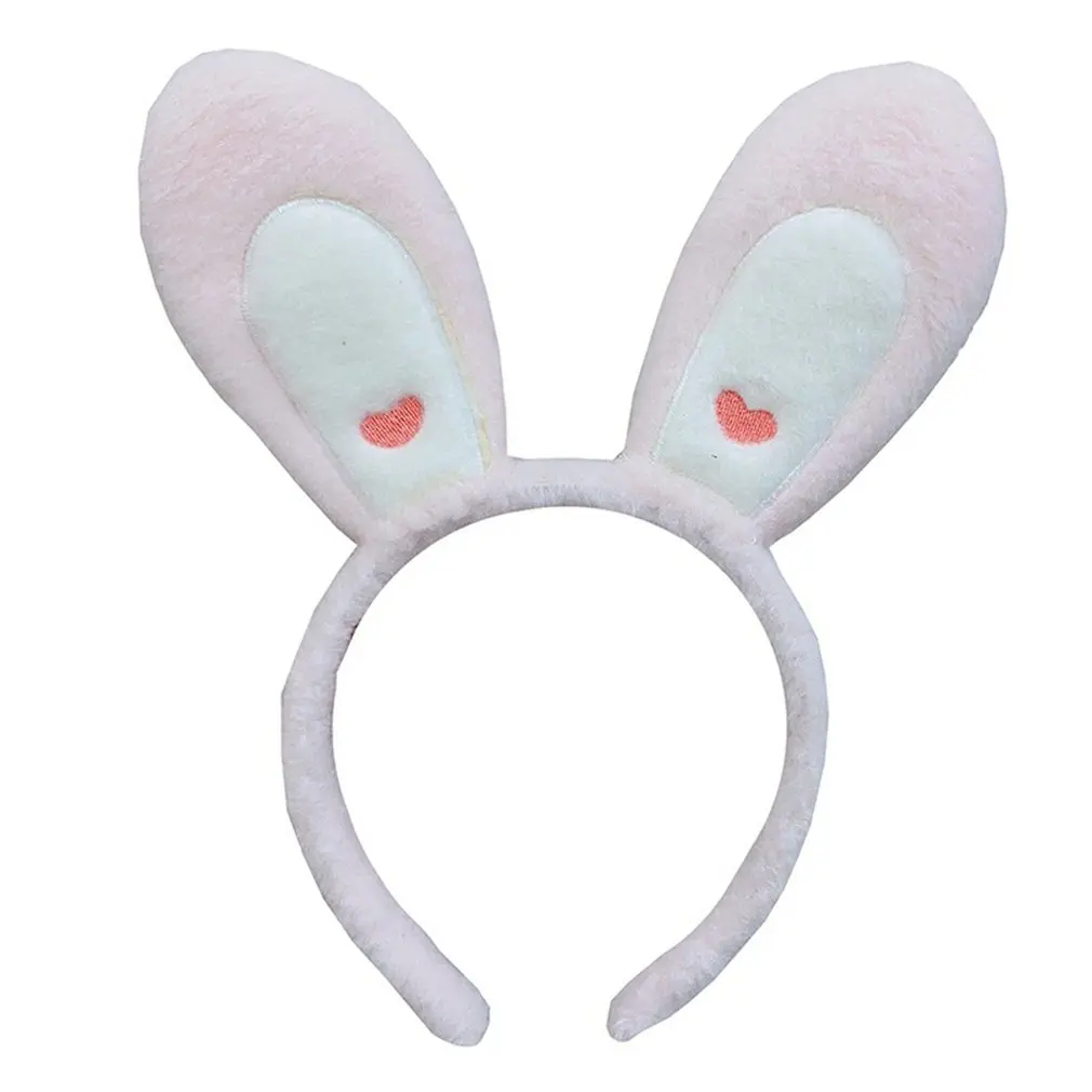 Rabbit Ear Band Fashionable Decoration Girl Lovely Hair Band Hair Accessories Make Wassen Gezicht Haar Band Haar Accessoires