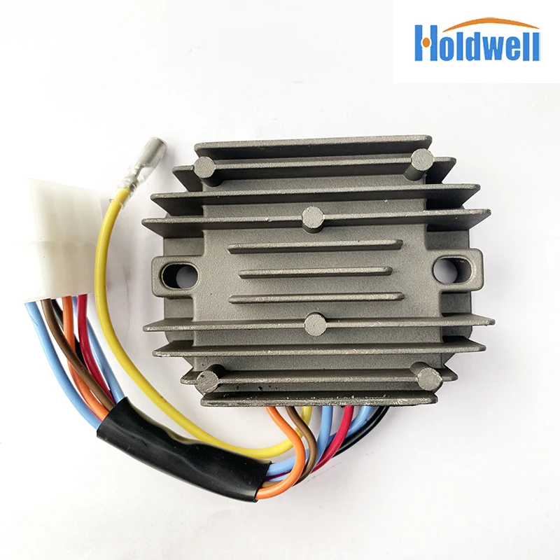 Holdwell NEW Rectifier Regulator 119653-77711 11965377711 for Yanmar 3TNE74