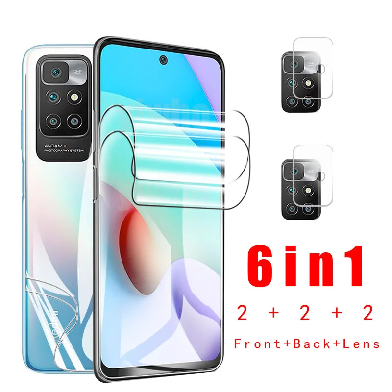 

Hydrogel Film for Xiaomi Redmi Note 10 Pro Note 10S 10 5G Back Screen Protector Camera Lens Film Note10 10Pro 8 9 Pro 9s 9t 8Pro