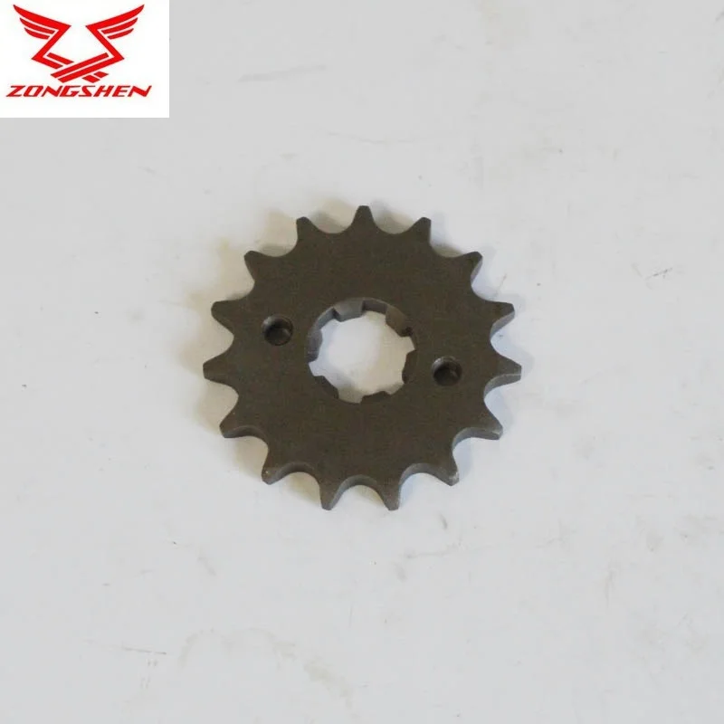 For zonsen Zongshen ZS200GY LZX200GY-2 200CC Motorcycle Front Chain rear Sprocket 428# 15T 46T Accessories