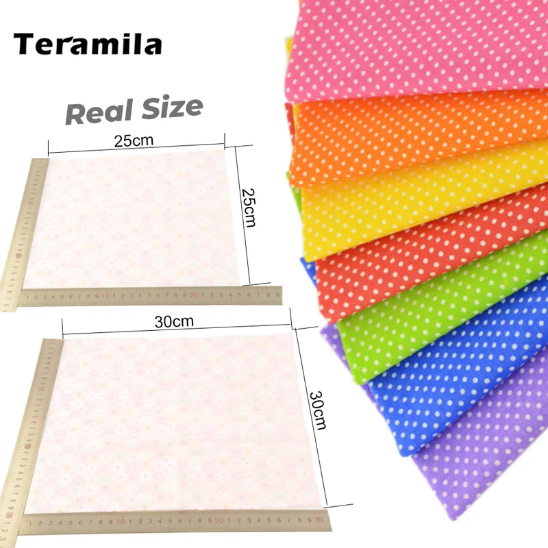 7 Pcs/Set 30x30cm Sewing Cloth Patchwork Fabrics