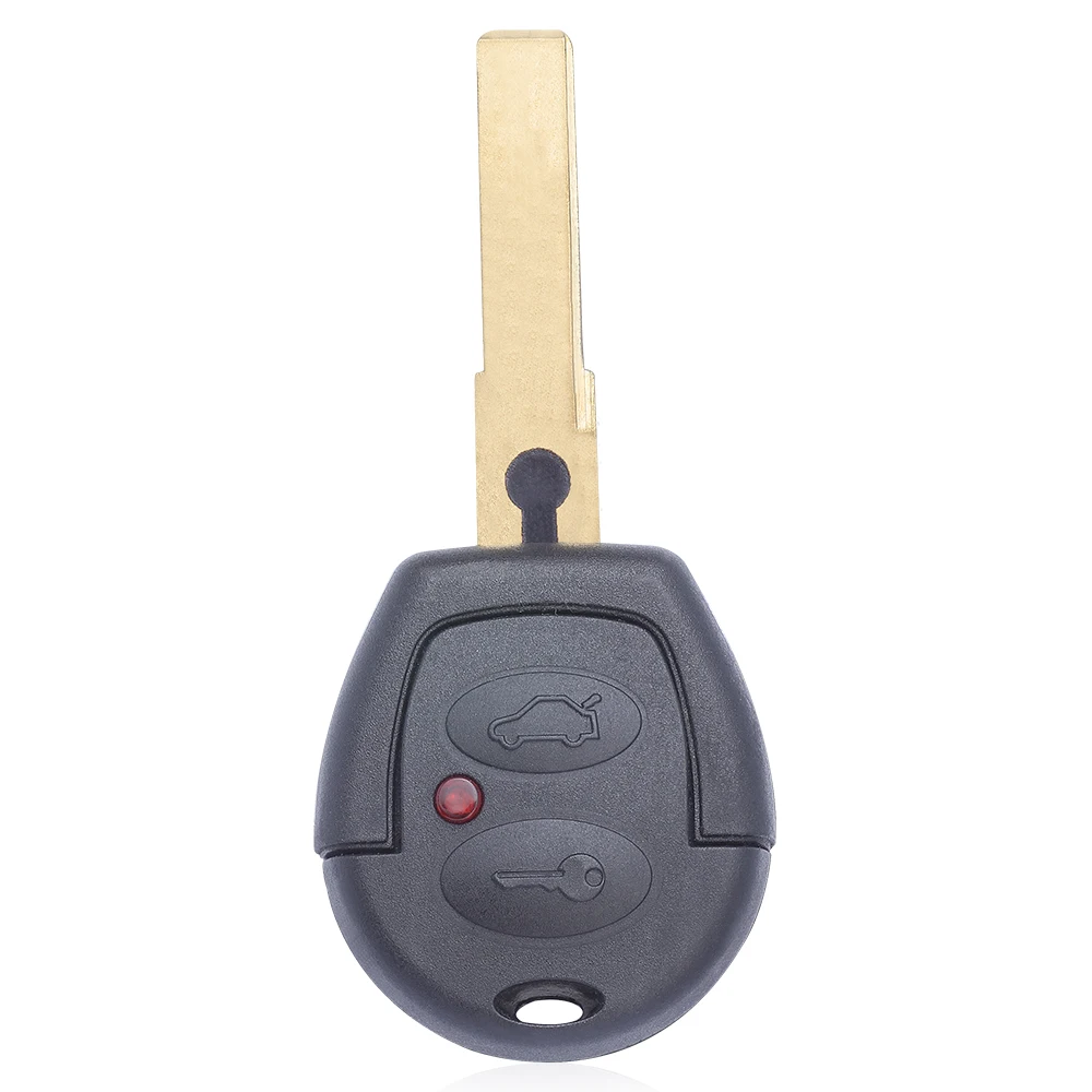 Keyecu Remote Car Key Shell Case Frame 2 Buttons for Volkswagen VW Passat Polo Golf Sharan Bora