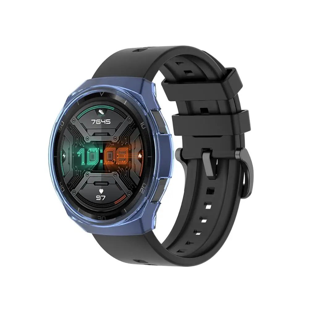 Soft Clear TPU Protector Case Cover For Huawei Watch GT 2e Protective Shell