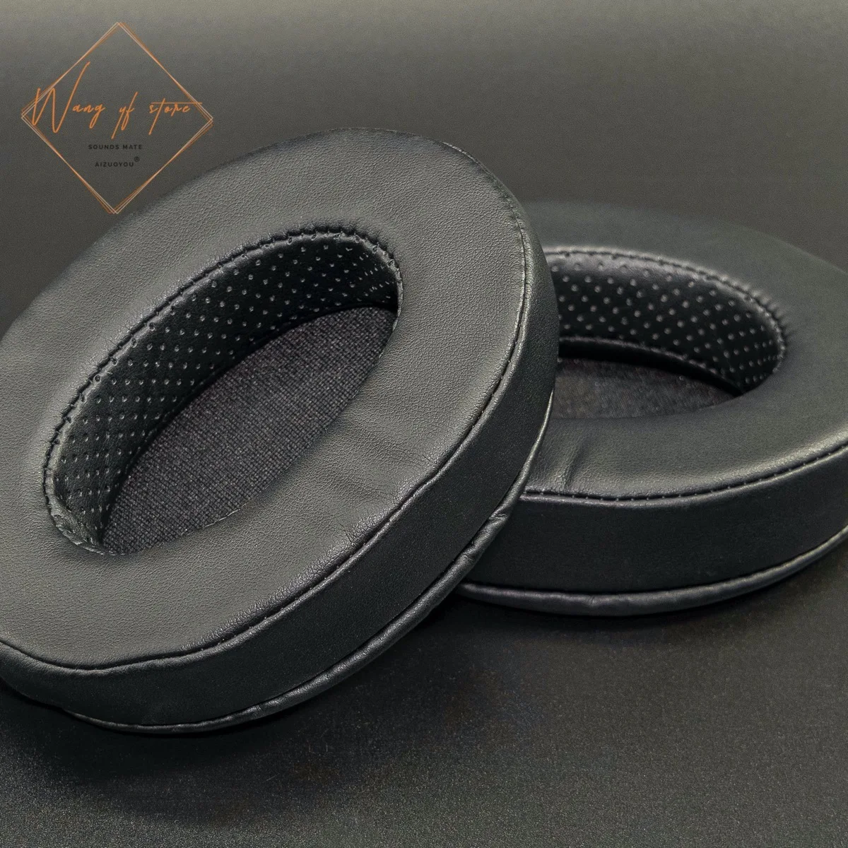 ลึกช้า Rebound หน่วยความจำโฟมแผ่นหูสำหรับ Sennheiser Massdrop X HD58X Jubilee HD6XX หูฟังแผ่นรองหูฟัง