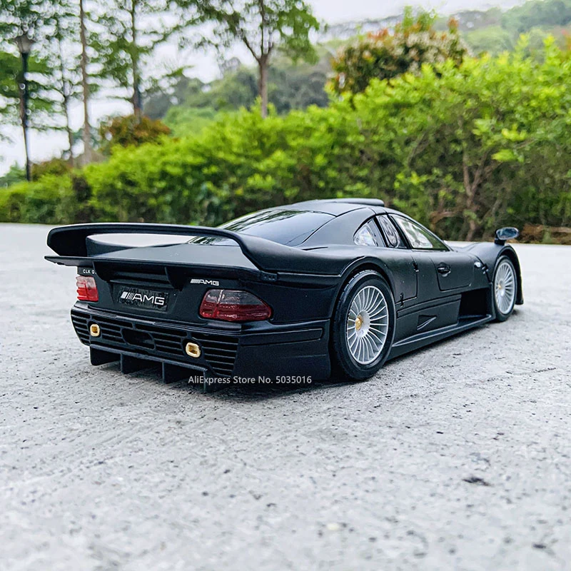 Maisto 1:18 Mercedes-Benz Clk-GTR Die casting Alloy Retro Car Model Classic Car Model Car Decoration Collection gift