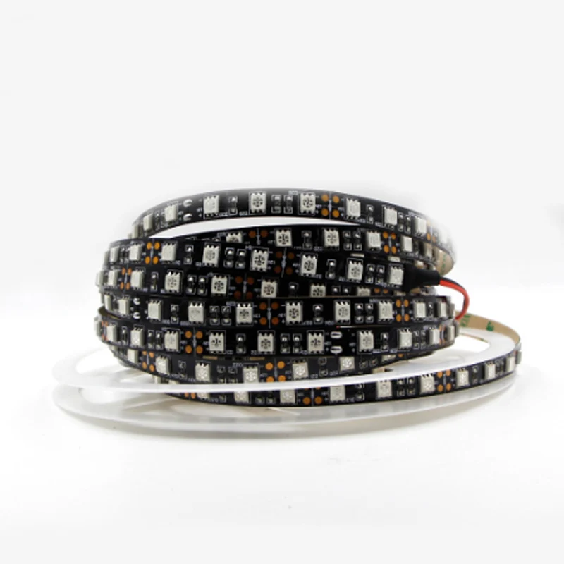 black pcb Orange 600 nm True Orange led strip light 5050 SMD Flexible led tape rope lights 12V non-waterproof/waterproof 12V