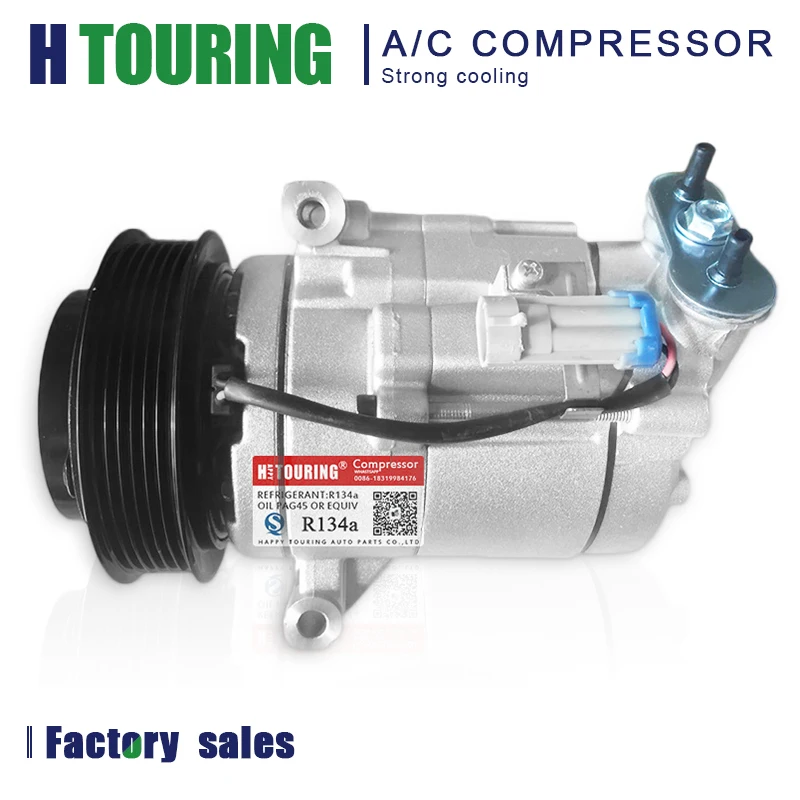 

CSP17 Auto AC A/C Air Conditioning Compressor For Car Chevrolet CRUZE 1.8L 2009 2010 2011 687997689 13314480 106290114 6PK