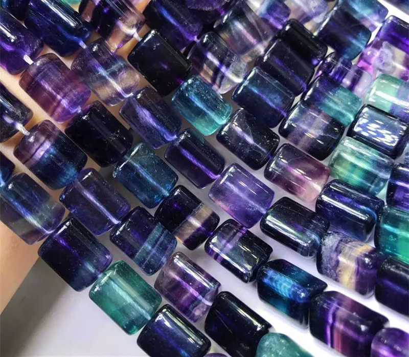 

Fluorite purple triangle 11*14 mm for DIY jewelry making loose beads FPPJ wholesale beads nature gemstone