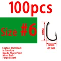 100pcs size 6