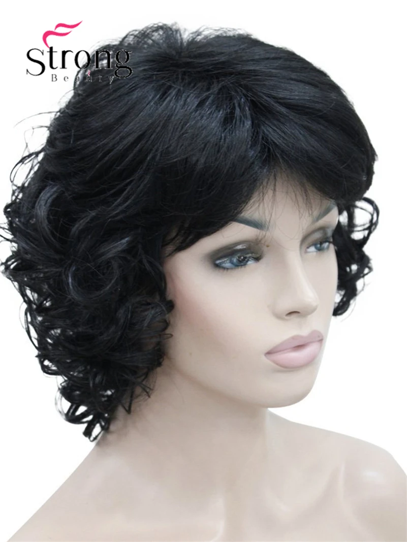 Women's Short Curly Heat Resistant Synthetic Auburn Hair Wigs COLOUR CHOICES