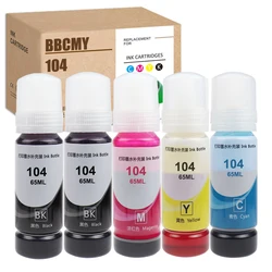 HS 104 Refill Ink Set Compatible for Epson 104 ET-2700 ET-2710 ET-2720 ET-2750 ET-3700 ET-3750 ET-4700 ET-4750 ET-15000