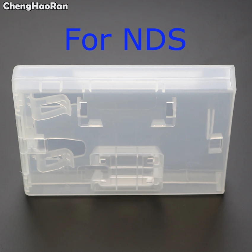 

ChengHaoRan For NDS game card box transparent box pet plastic storage protector American and Japanese versions 5 pieces