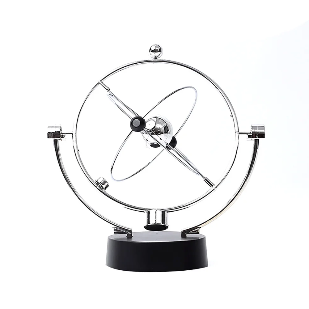 Pendule Newton avec Rotation et Mouvement Perpétuel, Boule d\'Équilibre, Gobelet Physique, Artisanat, Décorations de Table de Maison, Jouet de