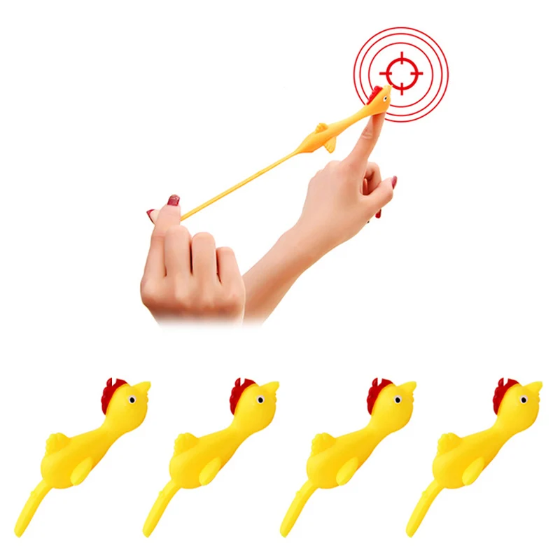 10 20 30pcs Set Family Finger Gun Rocket Chicken Shooting Game Fun Indoor Safety Play Pistol