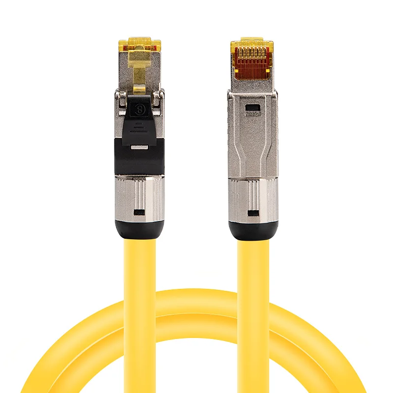 Network RJ45 Ethernet Cable Notebook links Cat8 Cat7 Cat6A Cable Pre-terminated (Pre-assembled) Patch Cord