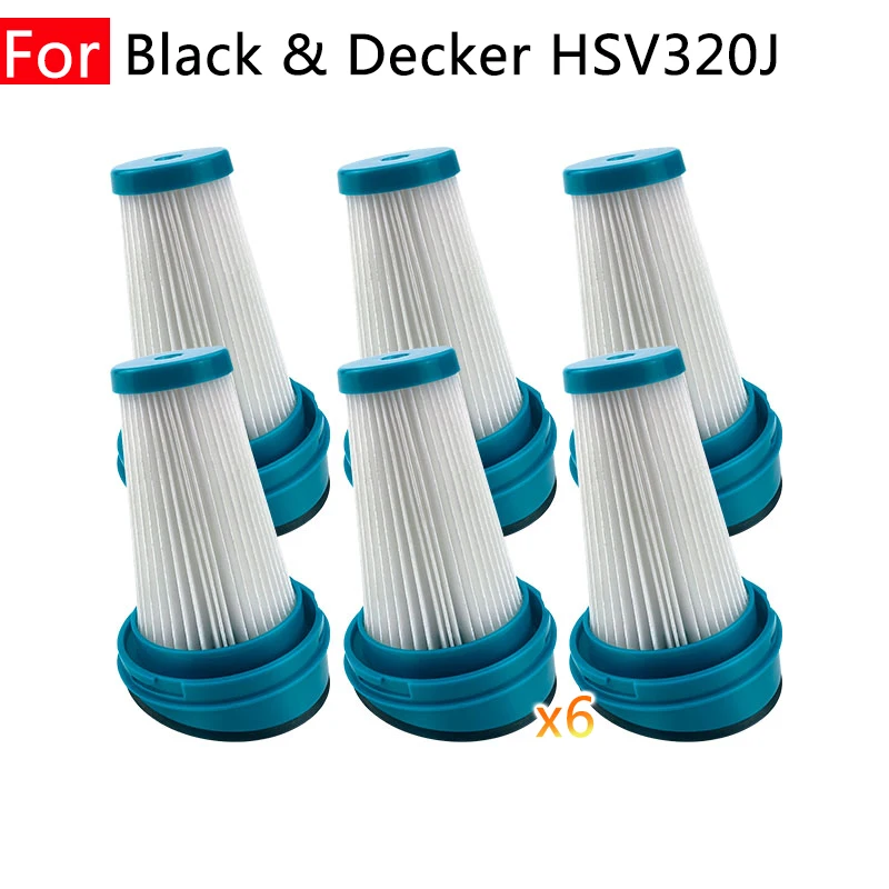 Für Black & Decker HSV320J HSV420J HSV520J HSV320J32 HSV420J42 HSV520J01 SVA420B SVA520B Staubsauger Zubehör HEPA-Filter