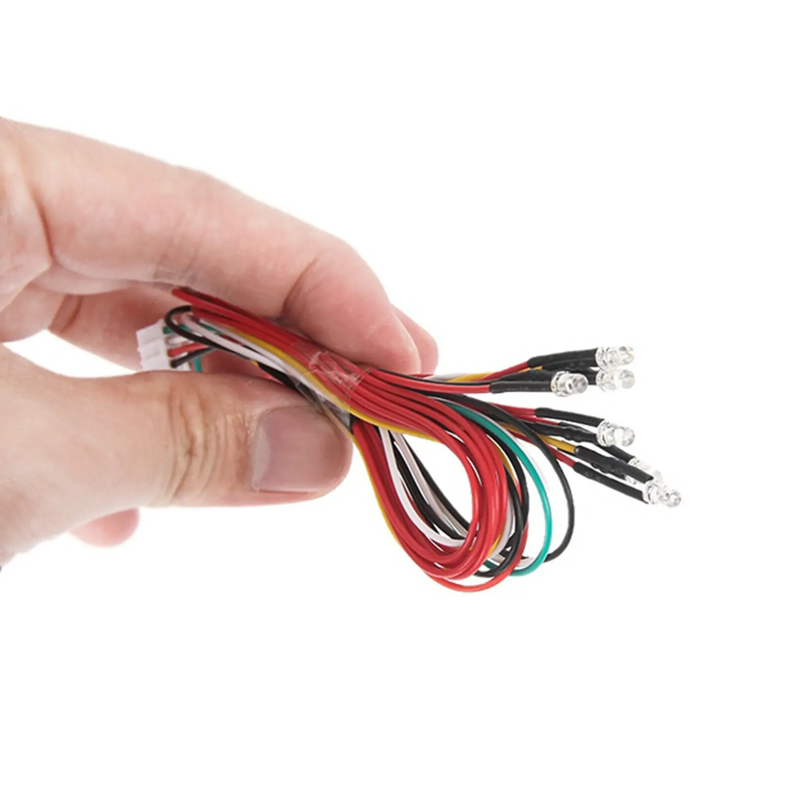 Replacement Upgrade Spare Parts RC Car Side Rear Light Group Lamp Kit for WPL D-12 1/10 Scale RC Drift Truck