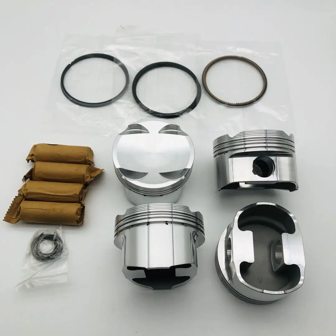 4G63 Forged piston for Mitsubishi EVO CR 9:1 86mm 87mm 22mm Pin