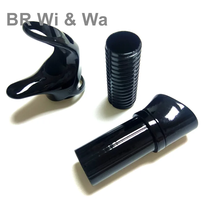 BR Wi & Wa Sea Guide Reel Seat Graphite Reel Seat, PBSCMS-SL, Size #16, DIY Fishing Rod Repair, 1Pc