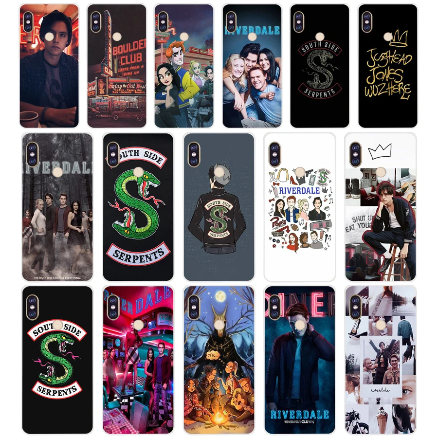 178FG tv riverdale SouthSide Serpent s Soft Silicone Tpu Cover phone Case for xiaomi redmi 5A 8 8A 5Plus note 5 5A 8 8t Pro