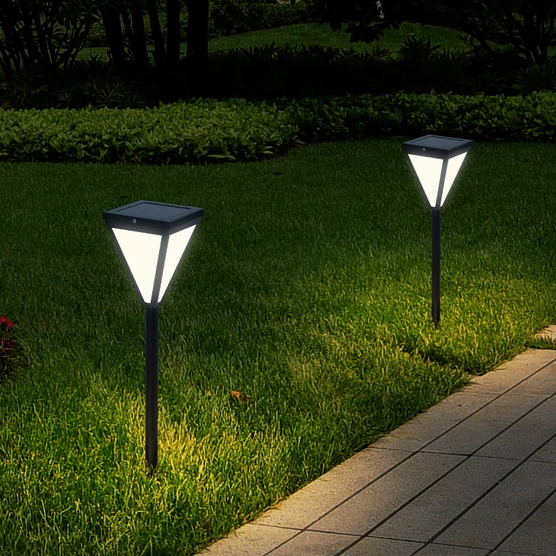 

Solar Lawn lamp outdoor LED Stigma lamp glowing Free of electricity Modern Garden corridor Terrace Round Waterproof Lawn Lights