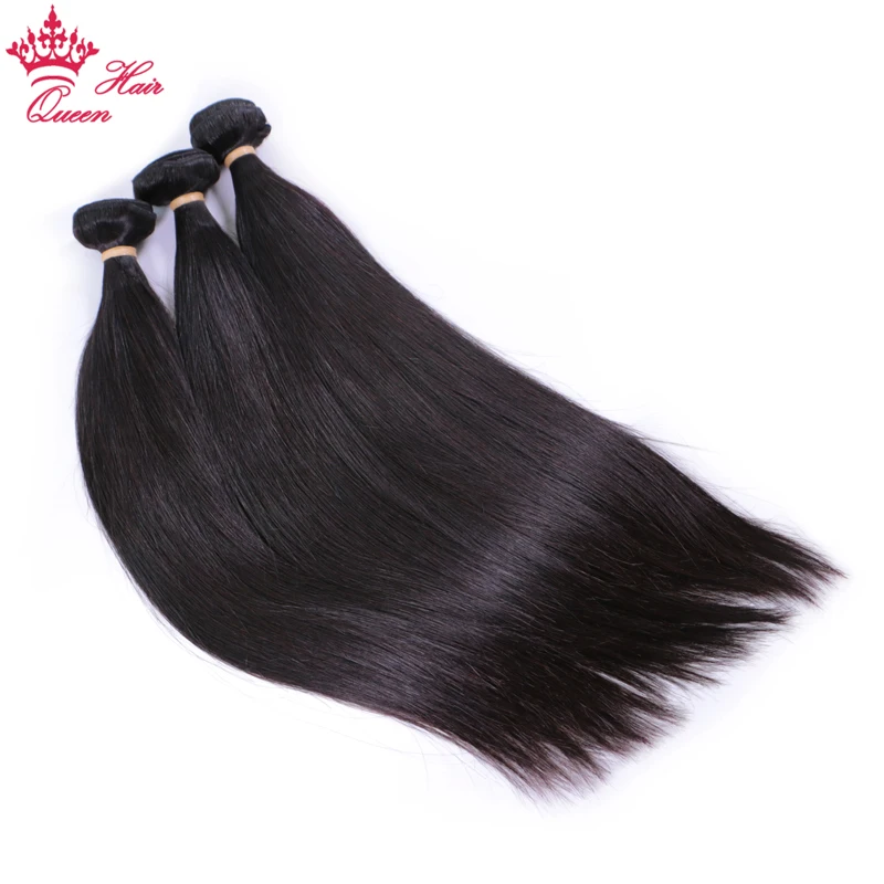 Burmese Hair Straight / Body Wave / Deep Curly 100% Human Raw Hair Extensions Natural Color Very soft Queen Hair Official Store