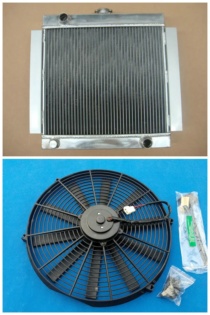 

Aluminum Radiator + Fan For FORD 1968-1980 Escort Mk1 Mk2 RS2000 Manual MT 1969 1970 1971 1972 1973 1974 1975 1976 77 78 79 80