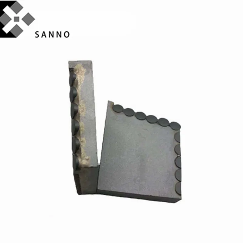 สูง PDC เจาะฟัน 1304/1308 น้ำมันใบมีดเชื่อมเจาะหัวดี/core bit Diamond ย้อนกลับการไหลเวียน bits