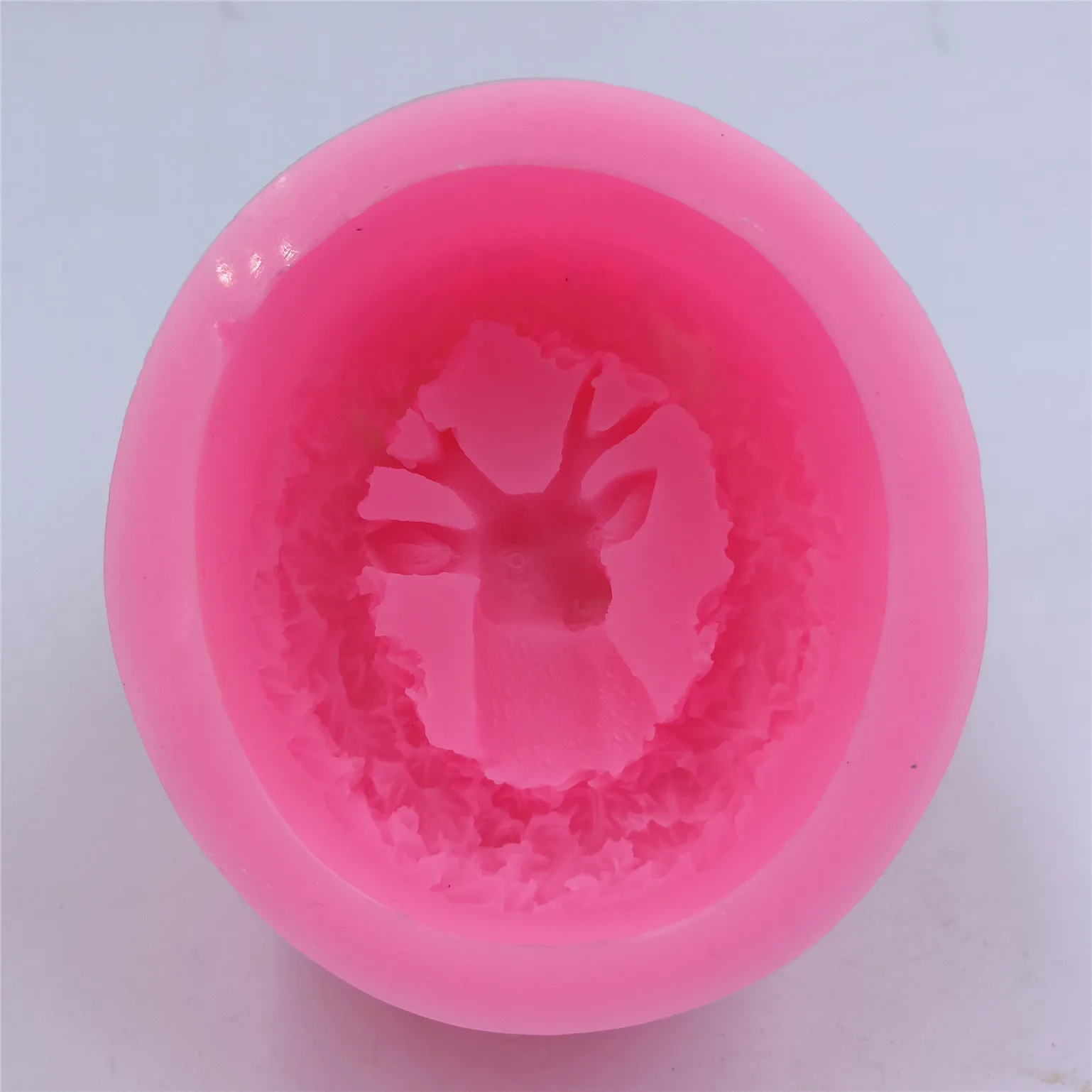 Deer Design Soap Silicone Mold for Soap Making  Mousse Cake Molds Aromatherapy Wax Gypsum Resin Crafts Mold